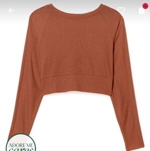 NWT Sold Out Lane Long Sleeve Crop Top